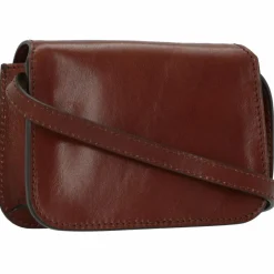 The Bridge Umhängetaschen<Lucrezia Umhängetasche Leder 18 cm brown-gold