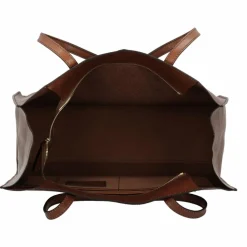 Sale The Bridge Mirra Shopper Tasche Leder 37 cm braun