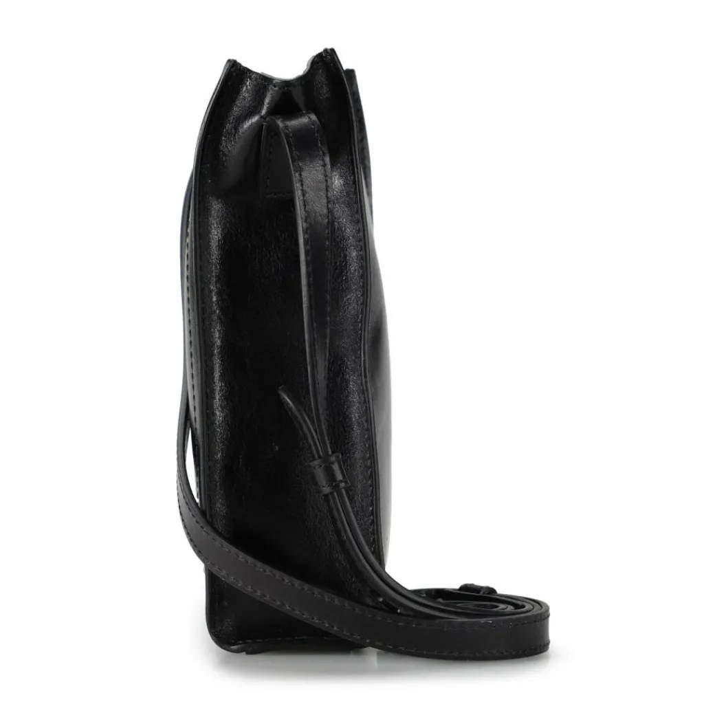 The Bridge Umhängetaschen<Mirra Umhängetasche Leder 21.5 cm nero
