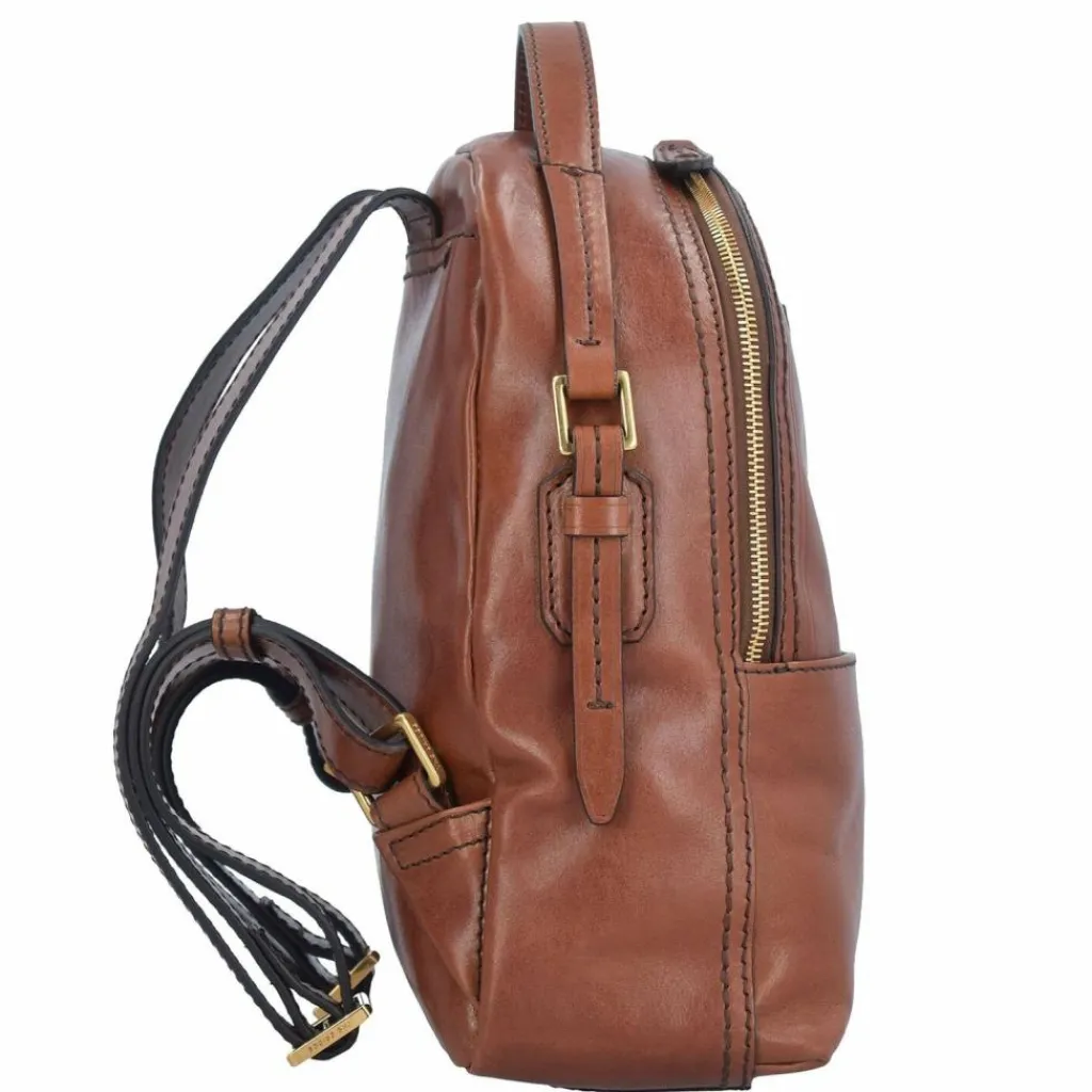 The Bridge Lederrucksäcke|City Rucksäcke<Pearldistrict City Rucksack Leder 32 cm marrone