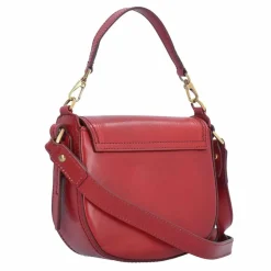 The Bridge Henkeltaschen<Pearldistrict Schultertasche Leder 20 cm red currant