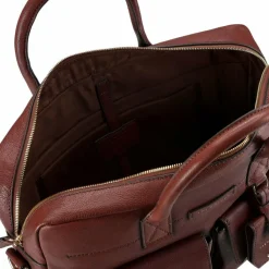 The Bridge Laptoptaschen|Aktentaschen<Serristori Aktentasche Leder 39 cm Laptopfach brown