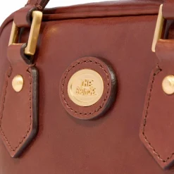 New The Bridge Stodo Handtasche Leder 20 cm marrone