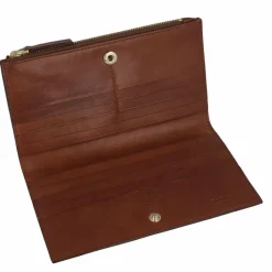 The Bridge Damengeldbörsen Querformat<Story Donna Geldbörse Leder 19 cm marrone