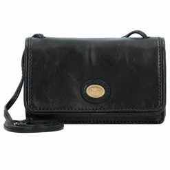 Online The Bridge Story Donna kleine Umhängetasche I Leder 18 cm black-gold