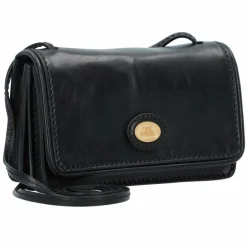 Online The Bridge Story Donna kleine Umhängetasche I Leder 18 cm black-gold