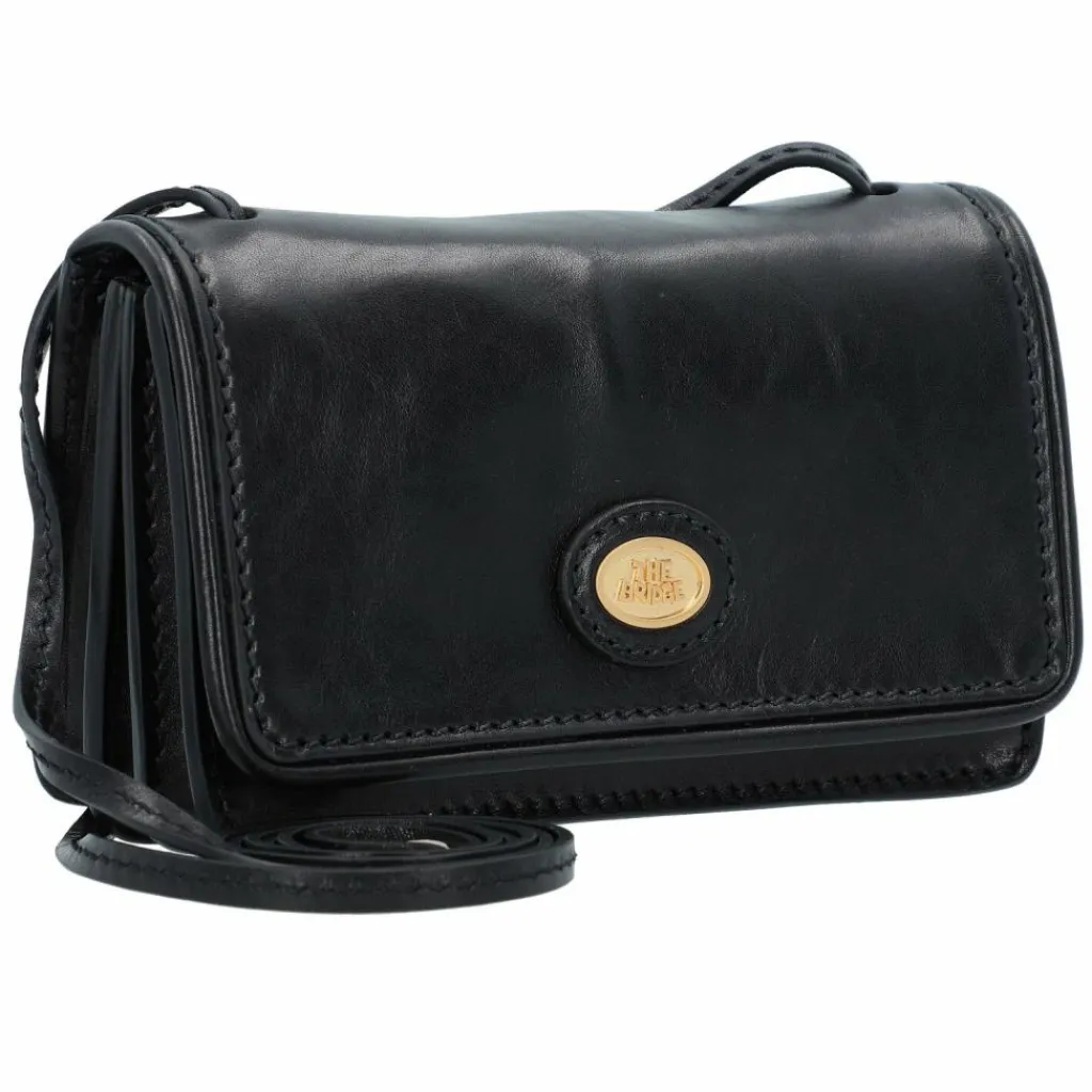 Online The Bridge Story Donna kleine Umhängetasche I Leder 18 cm black-gold