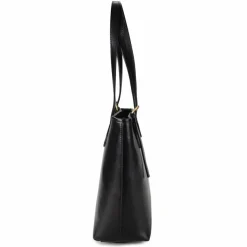 The Bridge Shopper|Schultertaschen<Story Donna Shopper Tasche Leder 43 cm nero