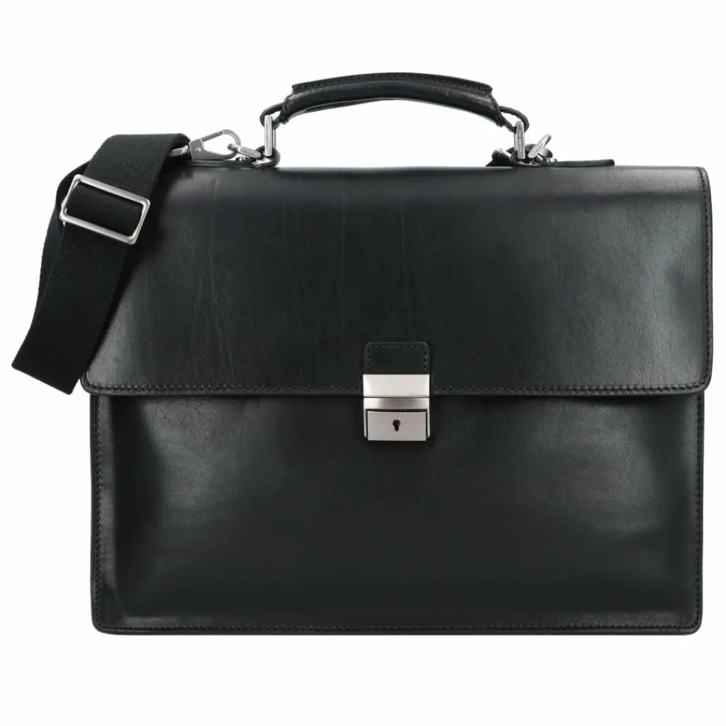 Best The Bridge Story Uomo Aktentasche Leder 40 cm nero