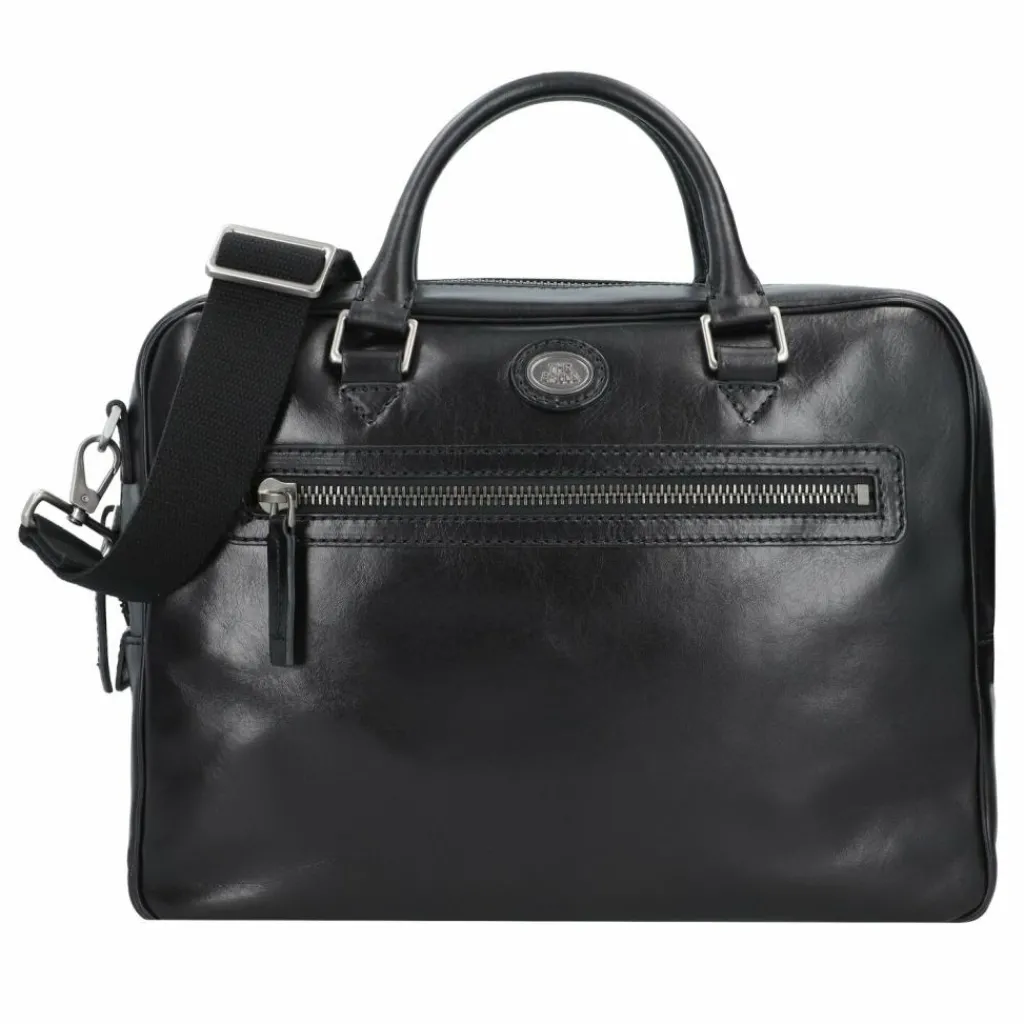 Online The Bridge Story Uomo Aktentasche Leder 37 cm nero