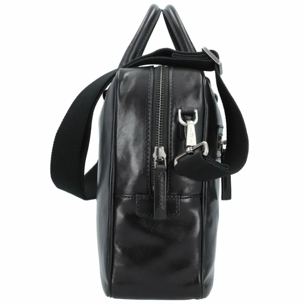 Online The Bridge Story Uomo Aktentasche Leder 37 cm nero