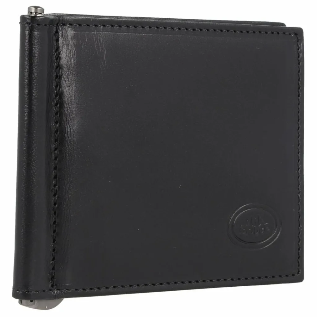 New The Bridge Story Uomo Dollarclip Leder 10,5 cm nero-nero