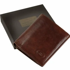 Herren The Bridge Story Uomo Geldbörse Leder 8,5 cm