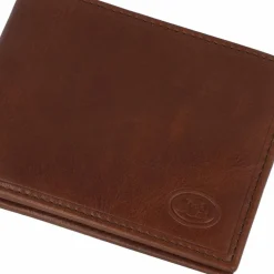 The Bridge Herrengeldbörsen Querformat<Story Uomo Geldbörse Leder 12,5 cm marrone