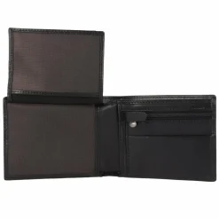 The Bridge Herrengeldbörsen Querformat<Story Uomo Geldbörse Leder 13 cm nero