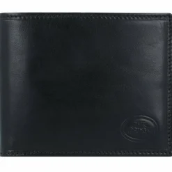 The Bridge Herrengeldbörsen Querformat<Story Uomo Geldbörse Leder 13 cm black-ruthenium