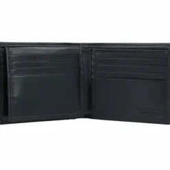 The Bridge Herrengeldbörsen Querformat<Story Uomo Geldbörse Leder 13 cm black-ruthenium