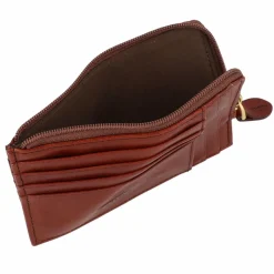 Sale The Bridge Story Uomo Kreditkartentui Leder 12,5 cm marrone