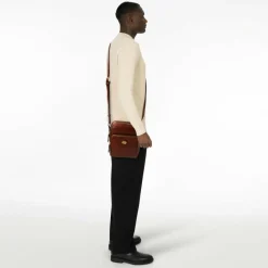 Online The Bridge Story Uomo Mini Bag Umhängetasche Leder 16.5 cm marrone