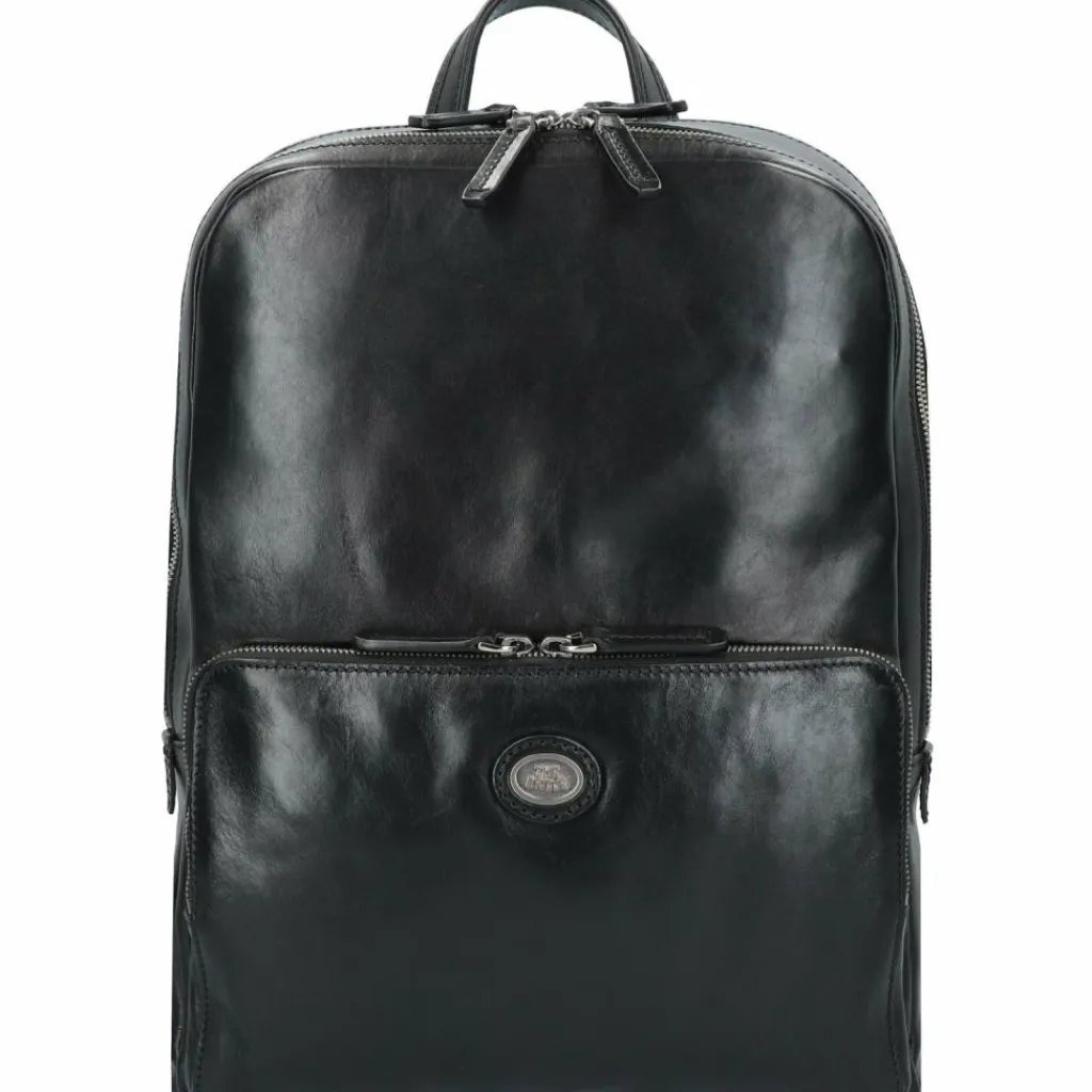 The Bridge Lederrucksäcke|Business-Rucksäcke<Story Uomo Rucksack Leder 42 cm Laptopfach nero
