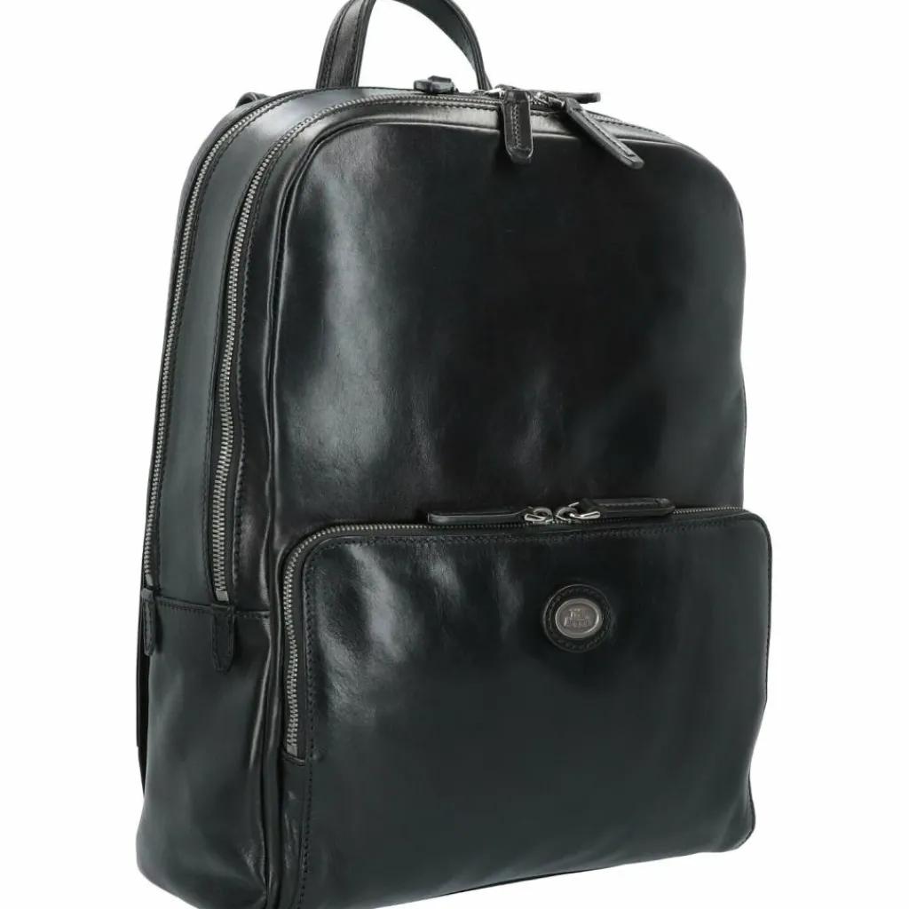 The Bridge Lederrucksäcke|Business-Rucksäcke<Story Uomo Rucksack Leder 42 cm Laptopfach nero