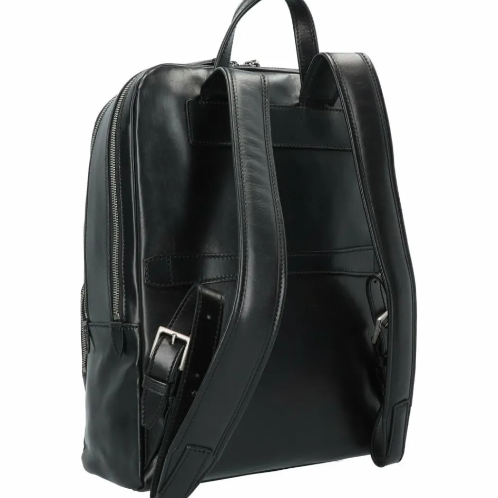 The Bridge Lederrucksäcke|Business-Rucksäcke<Story Uomo Rucksack Leder 42 cm Laptopfach nero