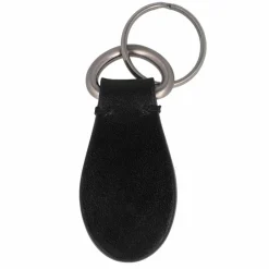 Outlet The Bridge Story Uomo Schlüsselanhänger Leder 7,5 cm nero