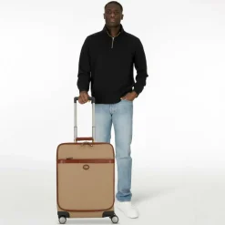 The Bridge Weichgepäck Kabinengepäck|4-Rollen Kabinentrolleys<Story V S 4 Rollen Kabinentrolley 53 cm naturale-marrone