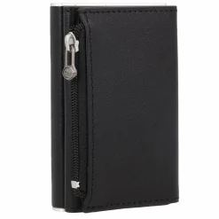 Discount The Bridge Stouo Geldbörse RFID Schutz Leder 6.5 cm nero