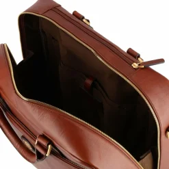 The Bridge Stovia 2 Rollen Pilotentrolley Leder 39 cm Laptopfach