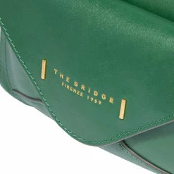 The Bridge Umhängetaschen<Umhängetasche Leder 20 cm menta