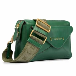 The Bridge Umhängetaschen<Umhängetasche Leder 20 cm menta