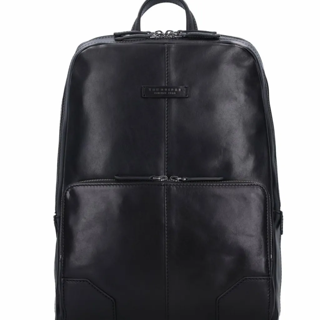 Clearance The Bridge Vespucci Business-Rucksack Leder 43 cm Laptopfach black