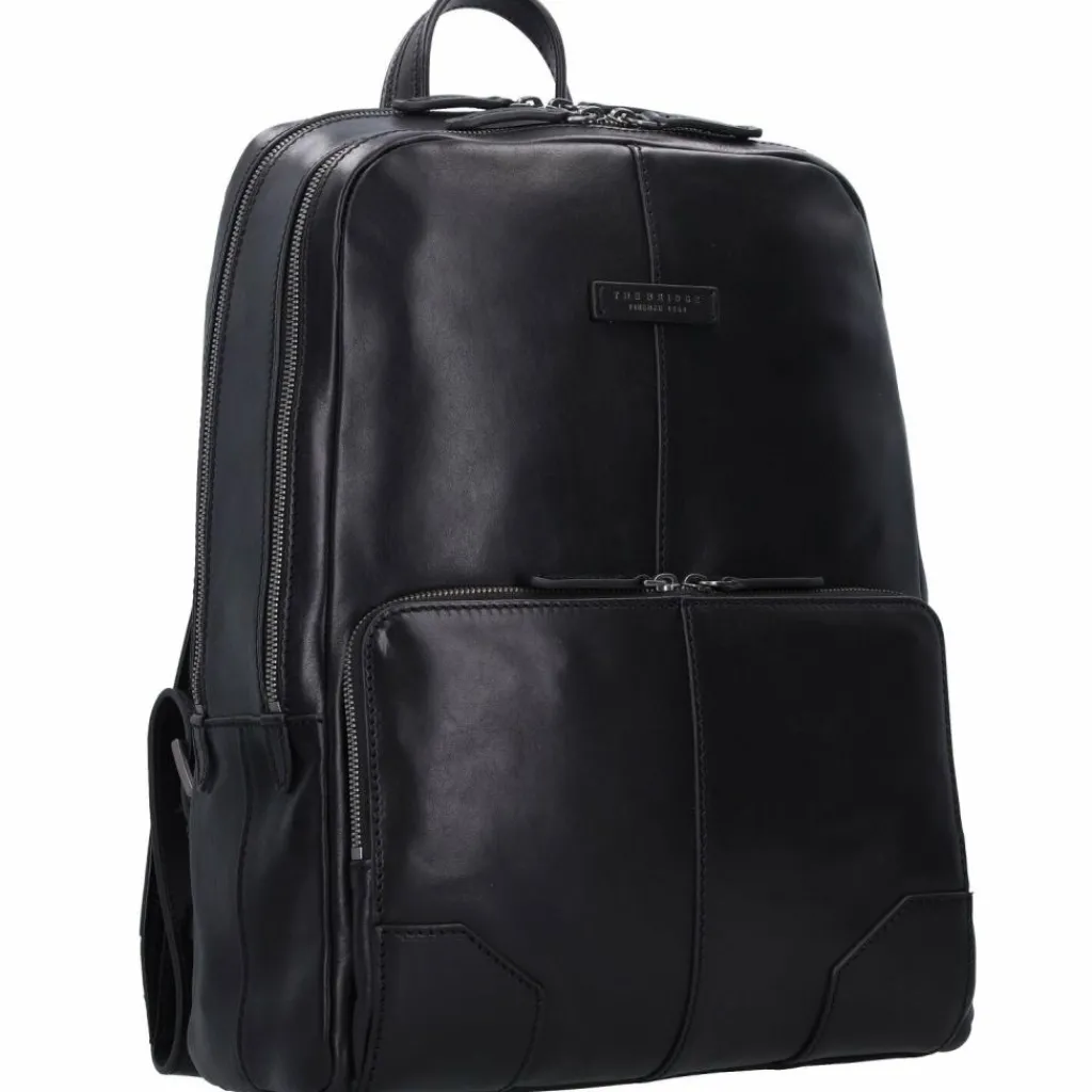 Clearance The Bridge Vespucci Business-Rucksack Leder 43 cm Laptopfach black