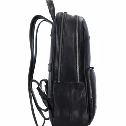 Clearance The Bridge Vespucci Business-Rucksack Leder 43 cm Laptopfach black