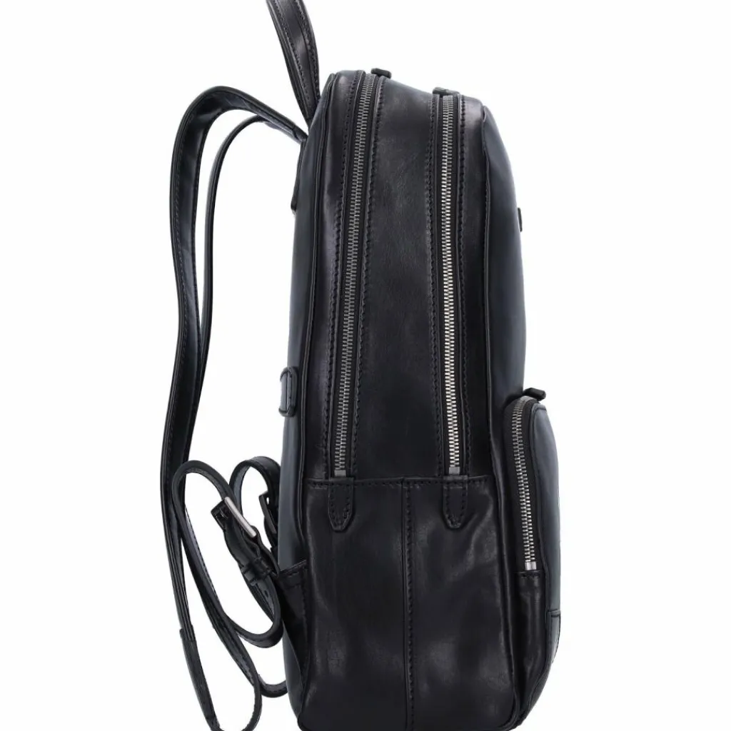 Clearance The Bridge Vespucci Business-Rucksack Leder 43 cm Laptopfach black
