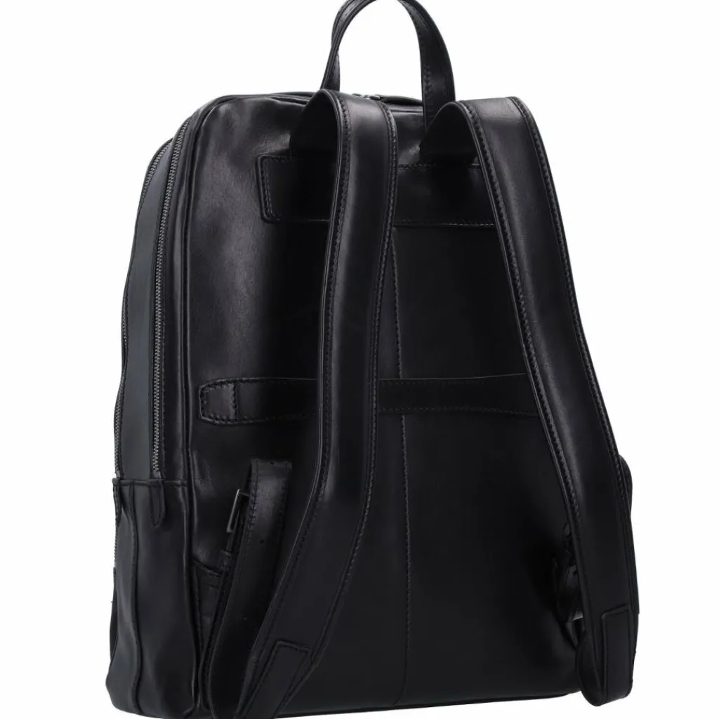 Clearance The Bridge Vespucci Business-Rucksack Leder 43 cm Laptopfach black