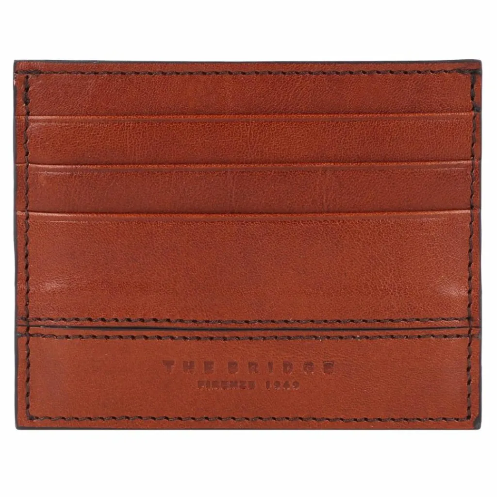 The Bridge Visitenkartenetuis<Vespucci Kreditkartenetui Leder 10 cm braun