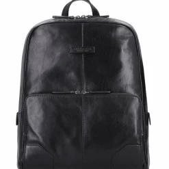 The Bridge Lederrucksäcke|Business-Rucksäcke<Vespucci Rucksack Leder 41 cm Laptopfach black