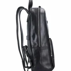 The Bridge Lederrucksäcke|Business-Rucksäcke<Vespucci Rucksack Leder 41 cm Laptopfach black