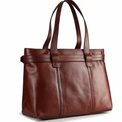 The Bridge Vigna_Nuov Schultertasche Leder 40 cm