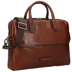 The Bridge Laptoptaschen|Aktentaschen<Williamsburg Aktentasche Leder 37 cm Laptopfach marrone