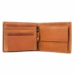 The Chesterfield Brand Herrengeldbörsen Querformat<Alvina Geldbörse RFID Schutz Leder 13 cm cognac