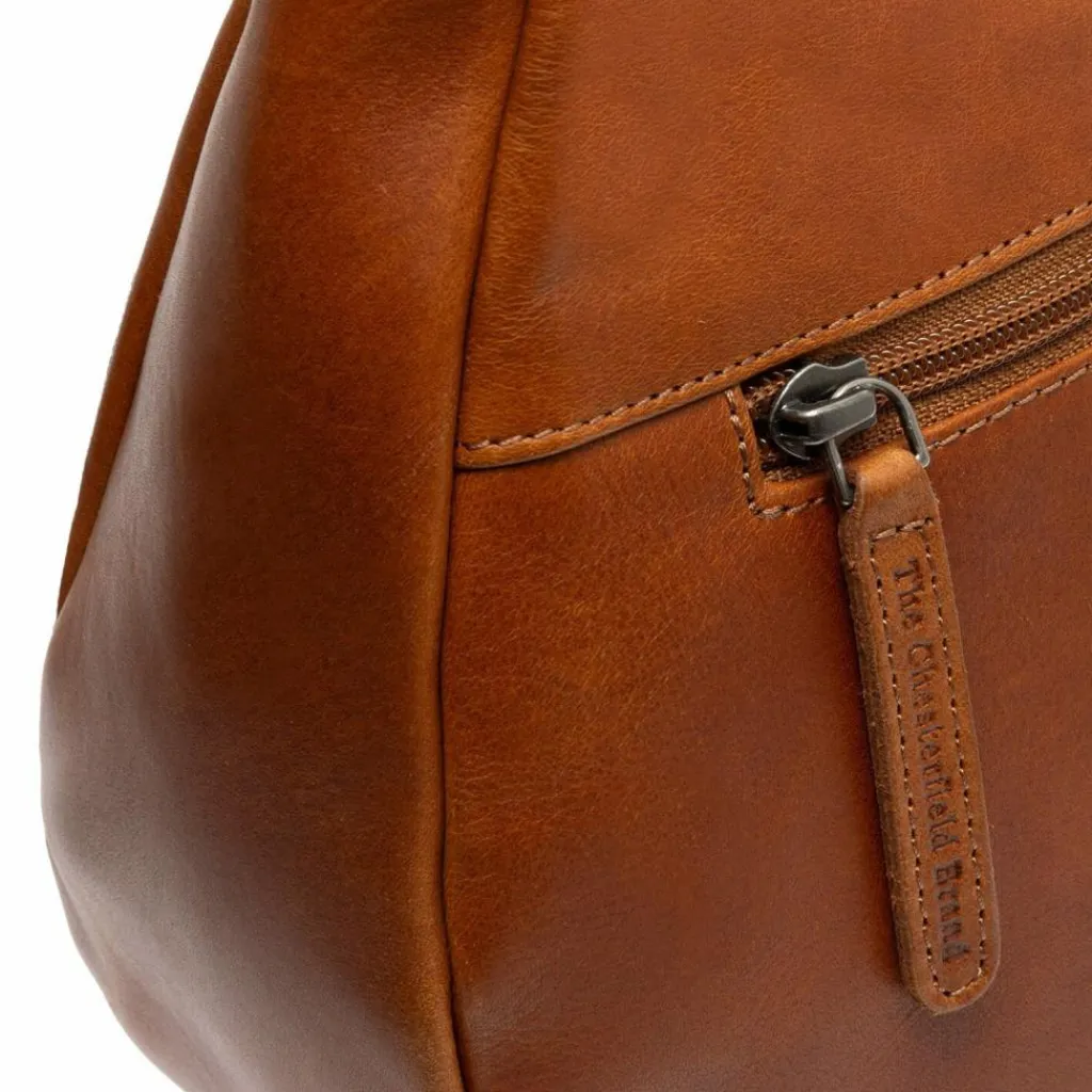 Discount The Chesterfield Brand Alexandria Schultertasche Leder 30 cm cognac