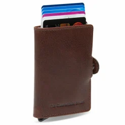 Sale The Chesterfield Brand Albury Kreditkartenetui RFID Schutz Leder 7 cm brown