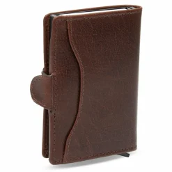 Sale The Chesterfield Brand Albury Kreditkartenetui RFID Schutz Leder 7 cm brown