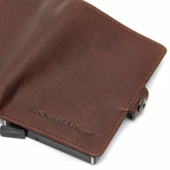 Sale The Chesterfield Brand Albury Kreditkartenetui RFID Schutz Leder 7 cm brown