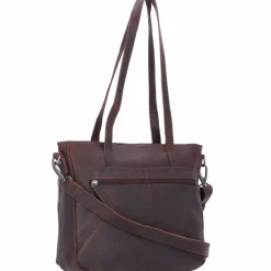 The Chesterfield Brand Schultertaschen<Alicante Schultertasche Leder 31 cm brown