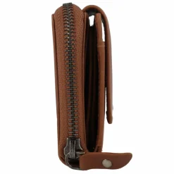 The Chesterfield Brand Damengeldbörsen Querformat<Ascot Geldbörse RFID Schutz Leder 13.5 cm cognac