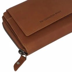 The Chesterfield Brand Damengeldbörsen Querformat<Ascot Geldbörse RFID Schutz Leder 13.5 cm cognac